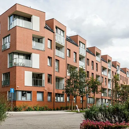 Przytulne Z Parkingiem Rowerowym, Dostepem Sauny- Bicycle Parking And Access To The Sauna Апартаменты *
